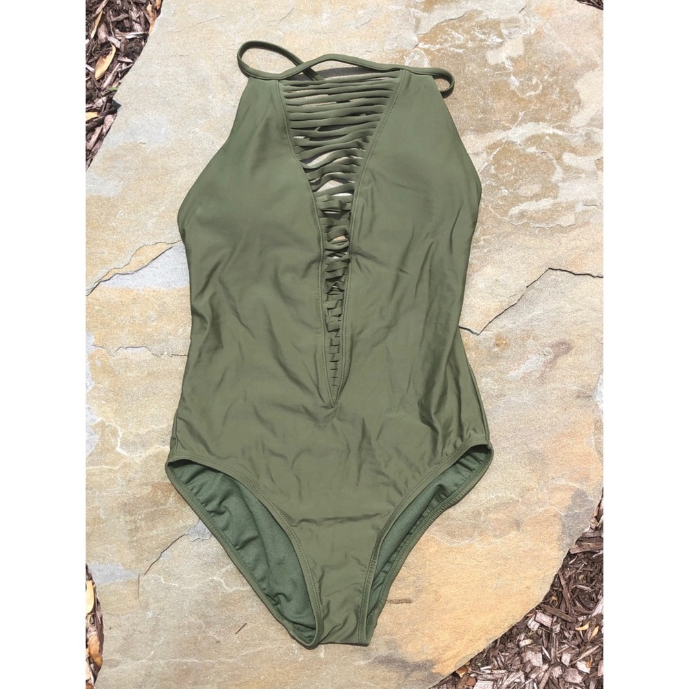 Time and Tru Strappy One Piece Swimsuit
